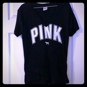 Pink v neck